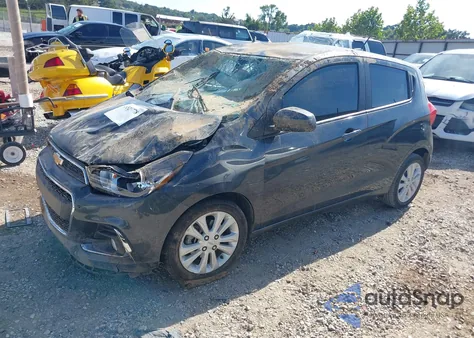 2017 Chevrolet Spark 1Lt Cvt из США, поврежденный, VIN KL8CD6SA4HC827433